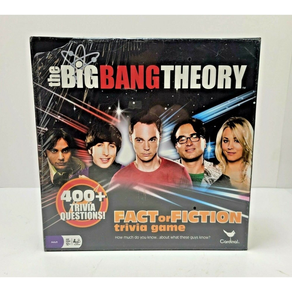 The Big Bang Theory Trivia Game Fact or Fiction 400+ Trivia Questions NEW Sealed